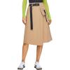 imageCargo Midi Skirt for Women  High Waist Irregular Aline Skirt for Work and Daily WearKhaki