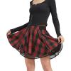 B# Red Plaid