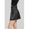 imageKisidoo Womens Gothic Skirt Basic Pleated Skirt Plaid Skirt Casual Skirt Black Mini KneeLength Skirts with Shorts