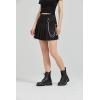 imageKisidoo Womens Gothic Skirt Basic Pleated Skirt Plaid Skirt Casual Skirt Black Mini KneeLength Skirts with Shorts
