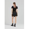 imageKisidoo Womens Gothic Skirt Basic Pleated Skirt Plaid Skirt Casual Skirt Black Mini KneeLength Skirts with Shorts